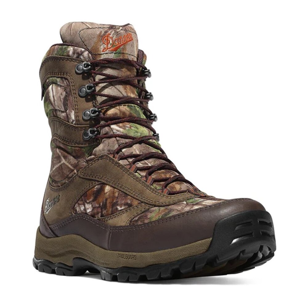 Danner Men`s Boots #46222 | High Ground Realtree Xtra Green Boot 8" Height Brown